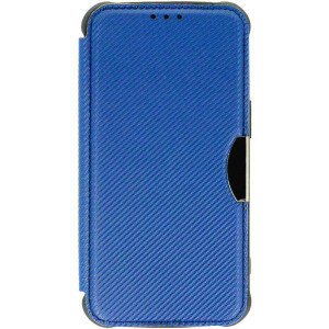 Кожаный чехол-книжка GETMAN Razor (PU) для Xiaomi Redmi Note 13 Pro 4G / Poco M6 Pro 4G – Blue