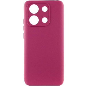 Чохол Silicone Cover Ummi Lakshmi Full Camera (AA) для Xiaomi Redmi Note 13 Pro 4G / Poco M6 Pro 4G – Бордовий
