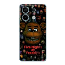 Чехлы Пять ночей с Фредди для Редми Нот 13 Про (4G) – Freddy
