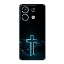 Християнські Чохли для Xiaomi Redmi Note 13 Pro (4G) (AlphaPrint) – Хрест і місто