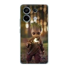 Чехол МАРВЕЛ для Редми Нот 13 Про (4G) (AlphaPrint) – I am Groot