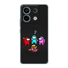 Чехол Амонг Ас для Xiaomi Redmi Note 13 Pro (4G) (AlphaPrint) (Импостер)