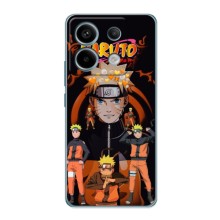 Чехлы с принтом Наруто на Xiaomi Redmi Note 13 Pro (4G) (Naruto герой)