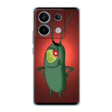 Чехол с картинкой "Одноглазый Планктон" на Xiaomi Redmi Note 13 Pro (4G) (Стильный Планктон)