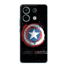 Чехол с Щитом Капитана Америки на Xiaomi Redmi Note 13 Pro – Щит Капитана