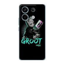 Чехол Супергерои Марвел на Редми Нот 13 Про (4G) – Groot