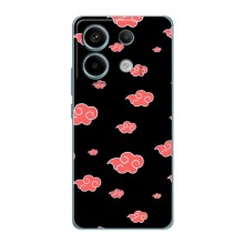 Чехол с символикой Аниме для Xiaomi Redmi Note 13 Pro – Анимешные тучки
