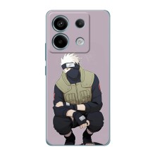 Чехол с символикой Аниме для Xiaomi Redmi Note 13 Pro – Герой Какаши