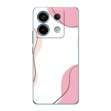 Чехол цветочный дизайн для Xiaomi Redmi Note 13 Pro – Розовый фон