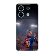 Чехол с футболистом Ламин Ямаль Xiaomi Redmi Note 13 Pro (Ямаль на стадионе)