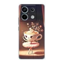 Чехол с мемом Тралалело тралала на Xiaomi Redmi Note 13 Pro (Балерина капучина)