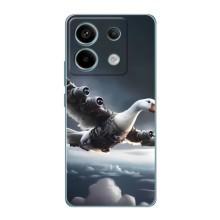 Чехол с мемом Тралалело тралала на Xiaomi Redmi Note 13 Pro (Бомбардини гусини)