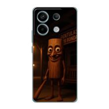 Чехол с мемом Тралалело тралала на Xiaomi Redmi Note 13 Pro (Тунг тунг тунг сахур)