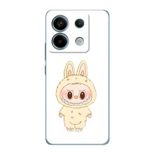 Чехол с принтом Лабубу для Xiaomi Redmi Note 13 Pro – Бежевый Лабубу