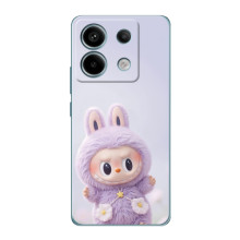 Чехол с принтом Лабубу для Xiaomi Redmi Note 13 Pro – Фиолетовый Лабубу