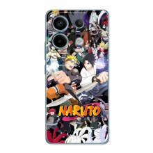 Купить Чехлы на телефон с принтом Anime для Редми Нот 13 Про (4G) (Наруто постер)