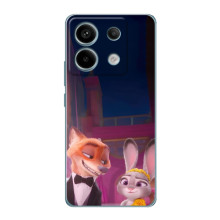 Силиконовый чехол с принтом Зоотрополіс для Xiaomi Redmi Note 13 Pro – Главные герои