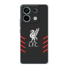 Силіконові Чохли з принтом Футбол на Xiaomi Redmi Note 13 Pro (4G) – Емблема Liverpool