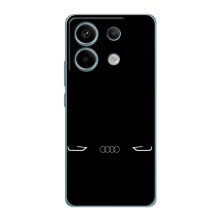 Силиконовый бампер с картинкой машины на Xiaomi Redmi Note 13 Pro (4G) – Силует Audi