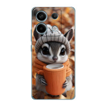 Друкований чохол 'Звірята з кавою' для Xiaomi Redmi Note 13 Pro
