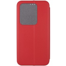 Кожаный чехол (книжка) Classy для Xiaomi Redmi Note 13 4G – Красный