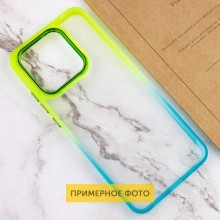 Чохол TPU+PC Fresh sip series для Xiaomi Redmi Note 13 4G – Бірюзовий