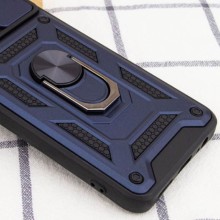 Ударопрочный чехол Camshield Serge Ring для Xiaomi Redmi Note 13 4G – Синий