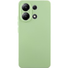 Чехол Silicone Cover Lakshmi Full Camera (AA) для Xiaomi Redmi Note 13 4G – Зеленый