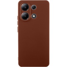 Чохол Silicone Cover Lakshmi Full Camera (AA) для Xiaomi Redmi Note 13 4G (Коричневий)