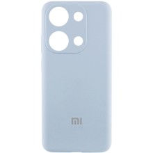 Чехол Silicone Cover Lakshmi Full Camera (AAA) with Logo для Xiaomi Redmi Note 13 4G (Голубой)