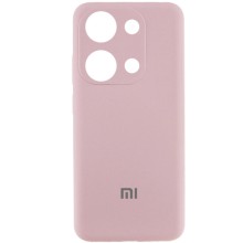 Чехол Silicone Cover Lakshmi Full Camera (AAA) with Logo для Xiaomi Redmi Note 13 4G (Розовый)