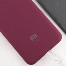 Чохол Silicone Cover Lakshmi Full Camera (AAA) with Logo для Xiaomi Redmi Note 13 4G – Бордовий