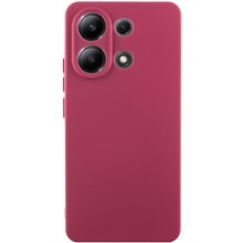 Чехол Silicone Cover Lakshmi Full Camera (A) для Xiaomi Redmi Note 13 4G – Бордовый