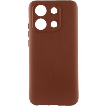 Чохол Silicone Cover Lakshmi Full Camera (AA) для Xiaomi Redmi Note 13 4G – Коричневий