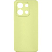 Чохол Silicone Cover Lakshmi Full Camera (AA) для Xiaomi Redmi Note 13 4G – Жовтий