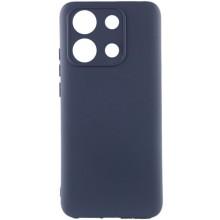 Чехол TPU GETMAN Liquid Silk Full Camera для Xiaomi Redmi Note 13 4G – Синий