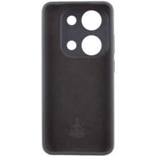 Чехол Silicone Cover Lakshmi Full Camera (AA) with logo для Xiaomi Redmi Note 13 4G – Черный