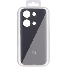 Чехол Silicone Cover Lakshmi Full Camera (AA) with logo для Xiaomi Redmi Note 13 4G – Черный