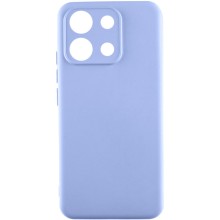 Чехол TPU GETMAN Liquid Silk Full Camera для Xiaomi Redmi Note 13 4G – Сиреневый
