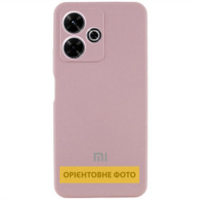 Чехол Silicone Cover Lakshmi Full Camera (AA) with logo для Xiaomi Redmi Note 13 4G – Розовый