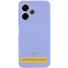 Чехол Silicone Cover Lakshmi Full Camera (AA) with logo для Xiaomi Redmi Note 13 4G – Сиреневый