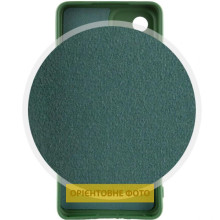 Чехол Silicone Cover Lakshmi Full Camera (AA) with logo для Xiaomi Redmi Note 13 4G – Зеленый