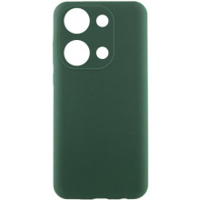 Чехол Silicone Cover Lakshmi Full Camera (AAA) with Logo для Xiaomi Redmi Note 13 4G – Зеленый