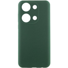 Чехол Silicone Cover Lakshmi Full Camera (AAA) with Logo для Xiaomi Redmi Note 13 4G – Зеленый