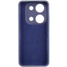 Чехол Silicone Cover Lakshmi Full Camera (AAA) with Logo для Xiaomi Redmi Note 13 4G – Темно-синий