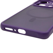 Чехол TPU Bloom with MagSafe для Xiaomi Redmi Note 13 4G – Фиолетовый