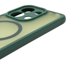 Чехол TPU Bloom with MagSafe для Xiaomi Redmi Note 13 4G – Зеленый