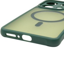 Чехол TPU Bloom with MagSafe для Xiaomi Redmi Note 13 4G – Зеленый