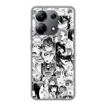 Чехлы Персонажи Аниме Наруто для Xiaomi Redmi Note 13 (4G) (AlphaPrint)