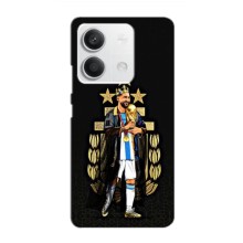 Чехлы Лео Месси Аргентина для Xiaomi Redmi Note 13 (4G) (Месси король)